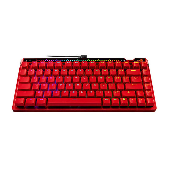 Clavier PC ASUS ROG Falchion Ace 75 HE - Rouge - Autre vue
