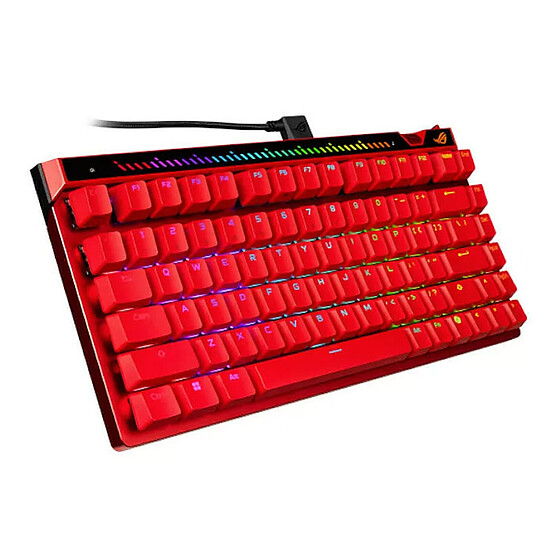 Clavier PC ASUS ROG Falchion Ace 75 HE - Rouge - Autre vue