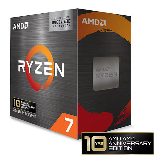 Processeur AMD Ryzen 7 5800X3D 10th Anniversary Edition - Autre vue
