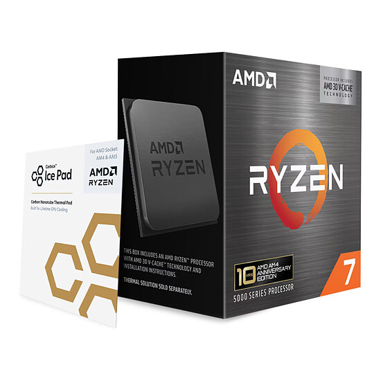 Processeur AMD Ryzen 7 5800X3D 10th Anniversary Edition - Autre vue