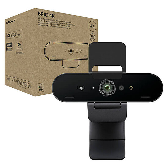 Webcam Logitech BRIO 4K (version Business) - Autre vue