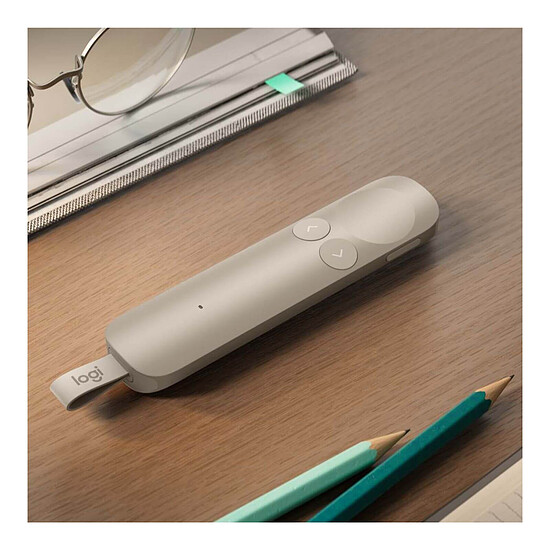 Télécommande Logitech Télécommande de présentation sans fil avancée Spotlight 2 (sable) - Autre vue