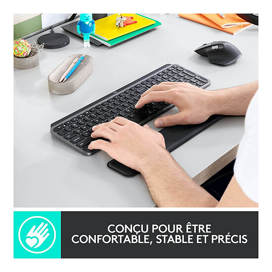 Repose-poignet clavier Logitech MX Palm Rest - Noir - Autre vue