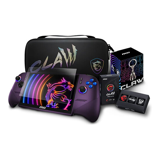 Console portable MSI Claw 8 EX AI+ CG3EM Launch Pack-008FR - Autre vue