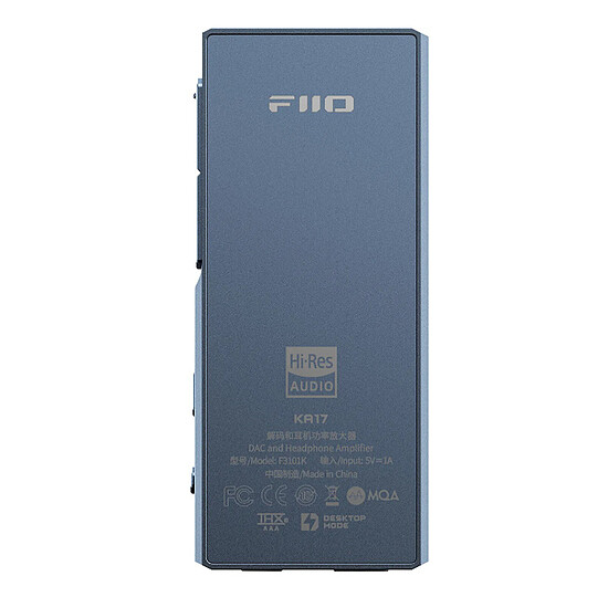 Adaptateur audio FiiO KA17 Bleu - Autre vue