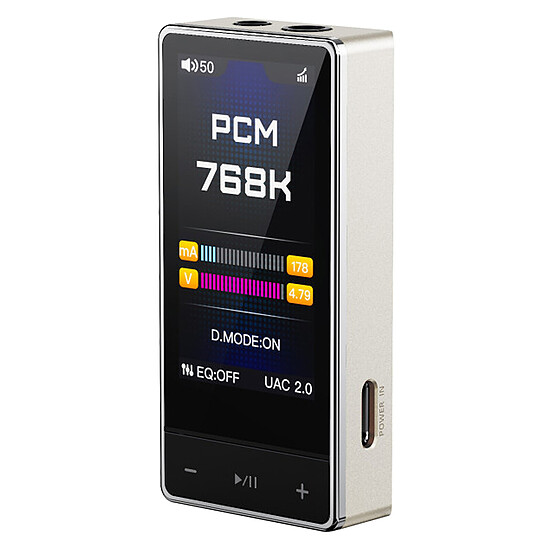 Adaptateur audio FiiO QX13 Titanium - Autre vue