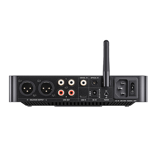 Ampli HiFi Stéréo FiiO K13 R2R Noir - Autre vue