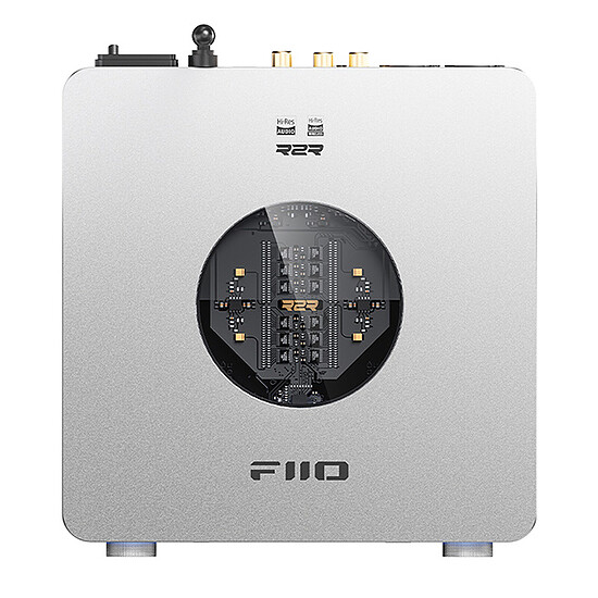 Ampli HiFi Stéréo FiiO K13 R2R Argent - Autre vue