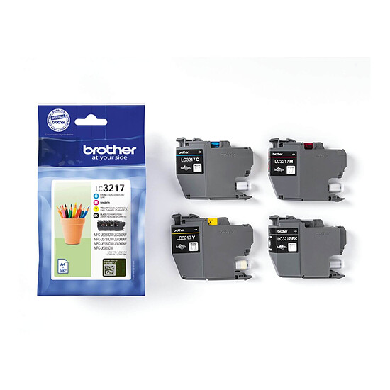 Cartouche d'encre Brother LC3217VAL Value Pack - Autre vue