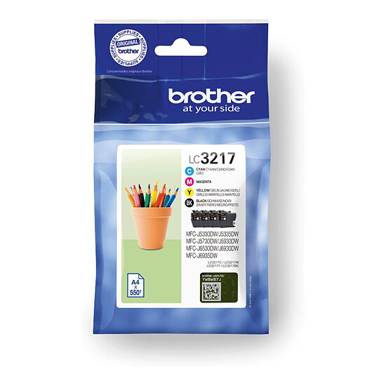 Cartouche d'encre Brother LC3217VAL Value Pack - Autre vue
