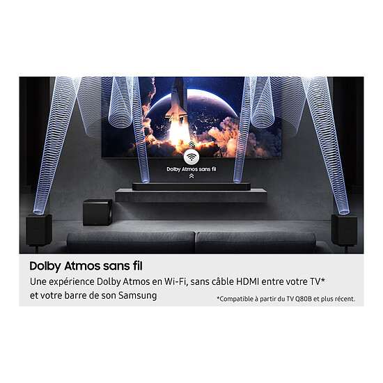 Barre de son Samsung HW-Q990H/ZF (2026) ) - Autre vue