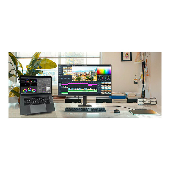 Écran PC LG UltraFine 27U710B-B - Autre vue