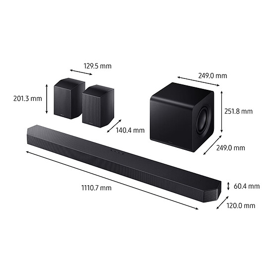 Barre de son Samsung HW-Q930H/ZF (2026) ) - Autre vue