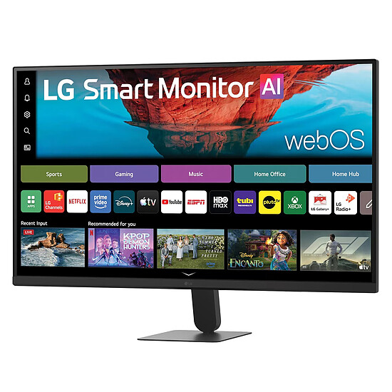 Écran PC LG Smart Monitor 32U701SB-B - Autre vue
