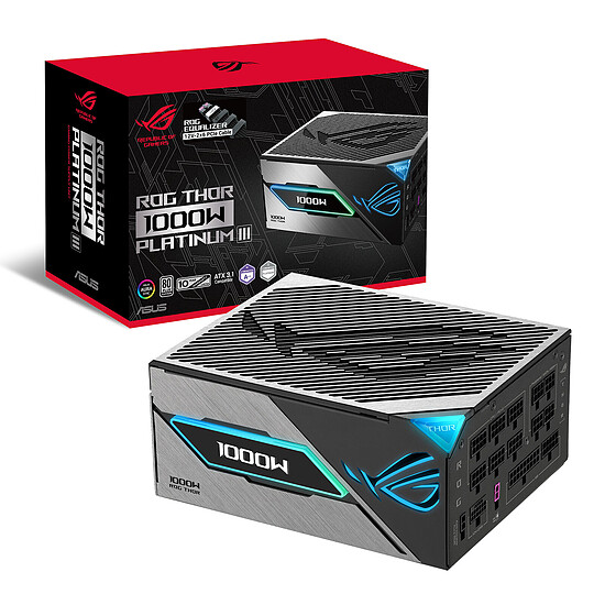 Alimentation PC ASUS ROG Thor 1000W Platinum III - ROG Equalizer - Autre vue