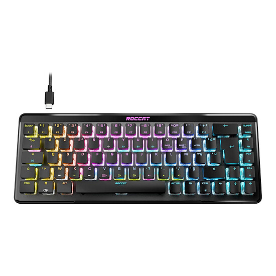Clavier PC ROCCAT Vulcan II Mini Air Linéaire Noir (Switch Titan II Linéaire) - Autre vue