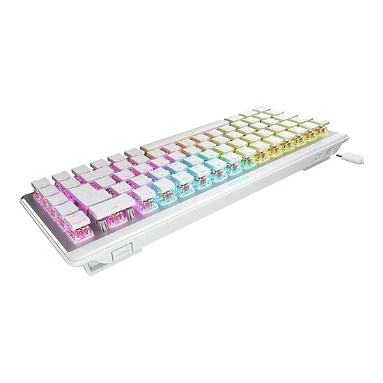 Clavier PC ROCCAT Vulcan II Mini Air Linéaire Blanc (Switch Titan II Linéaire) - Autre vue