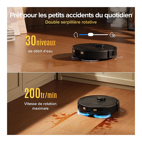 Robot et aspirateur Roborock Qrevo S ProX - Autre vue