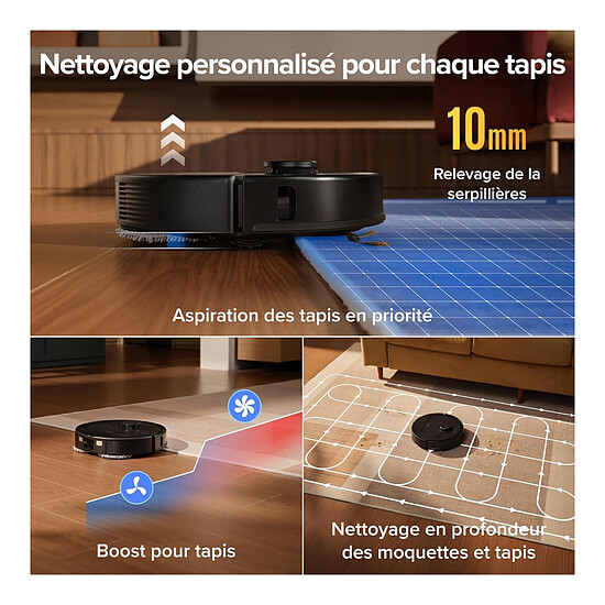 Robot et aspirateur Roborock Qrevo S ProX - Autre vue
