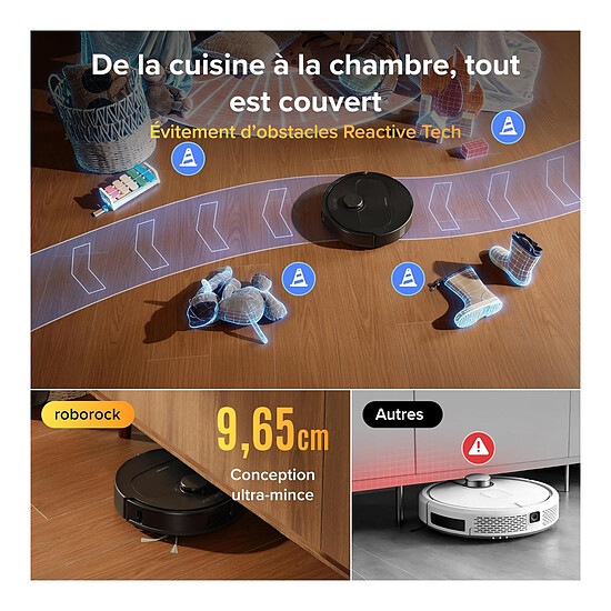Robot et aspirateur Roborock Qrevo S ProX - Autre vue