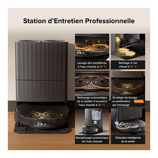 Robot et aspirateur Roborock Qrevo Edge 2X - Autre vue