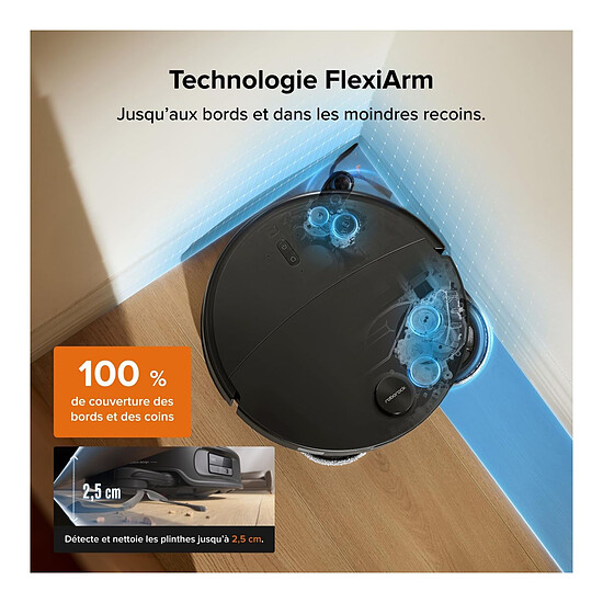 Robot et aspirateur Roborock Qrevo Edge 2X - Autre vue