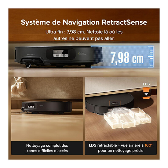Robot et aspirateur Roborock Qrevo Edge 2X - Autre vue