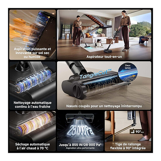 Robot et aspirateur Dreame Z30 Pro Aqua-A - Autre vue