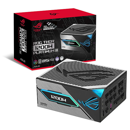 Alimentation PC ASUS ROG Thor 1200W Platinum III - ROG Equalizer - Autre vue