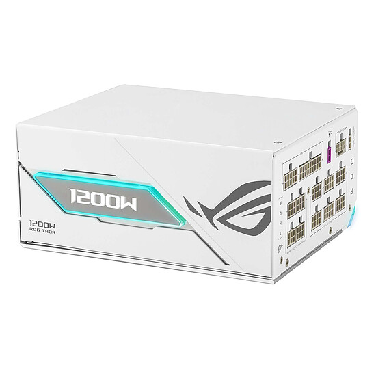 Alimentation PC ASUS ROG Thor 1200W Platinum III Blanc - ROG Equalizer - Autre vue