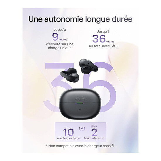 Casque Audio Shokz OpenDots Air - Noir - Autre vue