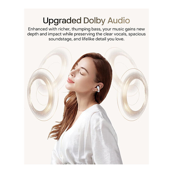 Casque Audio Shokz OpenDots 2 - Gris - Autre vue