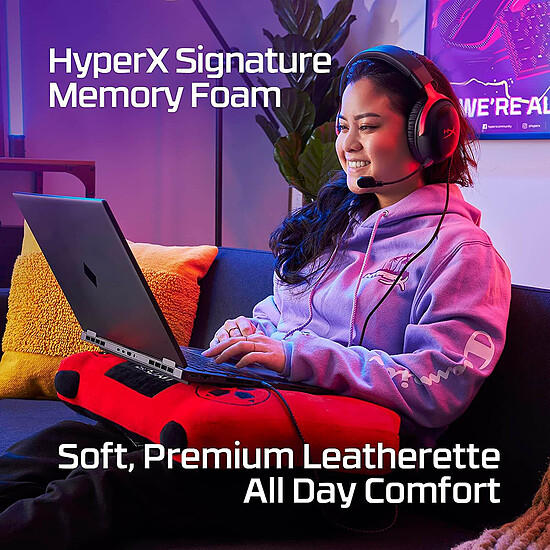 Casque micro HyperX Cloud III - noir/bleu - Autre vue