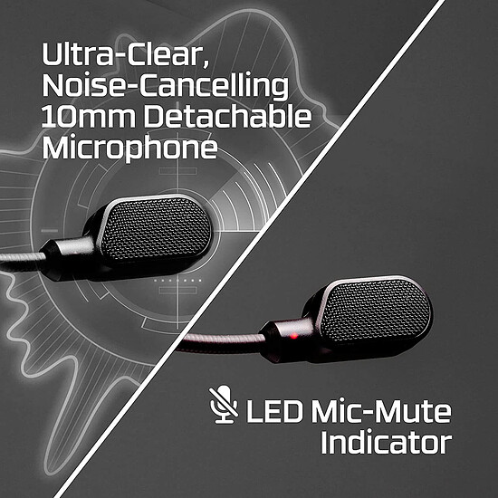Casque micro HyperX Cloud III - noir/bleu - Autre vue