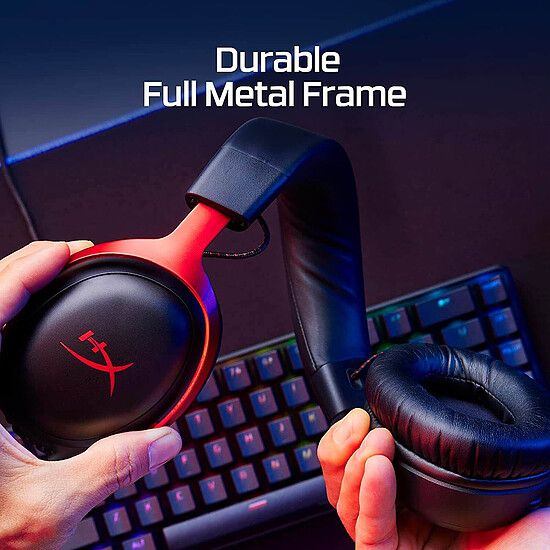 Casque micro HyperX Cloud III - noir/bleu - Autre vue