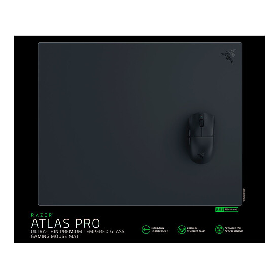 Tapis de souris Razer Atlas Pro - Noir - Autre vue