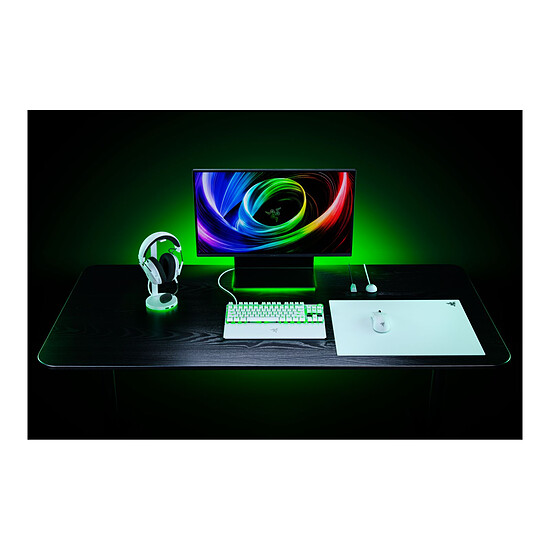 Tapis de souris Razer Atlas Pro - Blanc - Autre vue