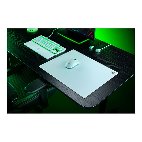 Tapis de souris Razer Atlas Pro - Blanc - Autre vue