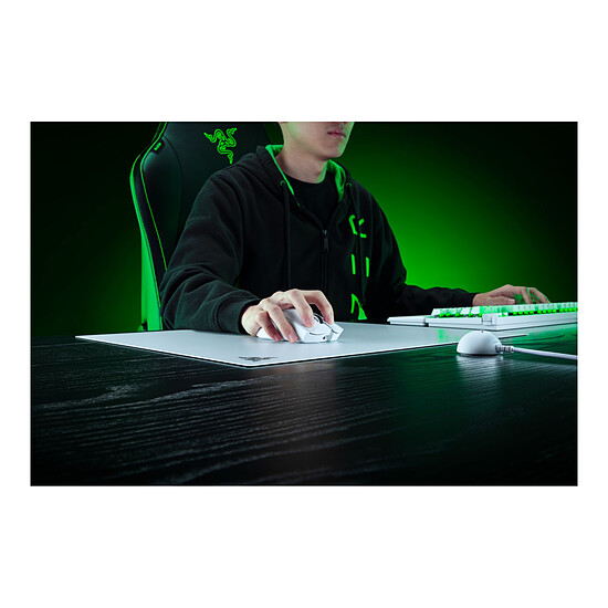Tapis de souris Razer Atlas Pro - Blanc - Autre vue
