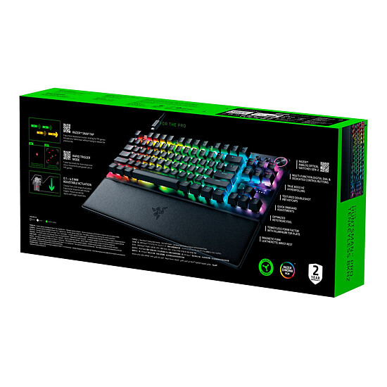 Clavier PC Razer Huntsman v3 Pro TKL 8 kHz - Autre vue