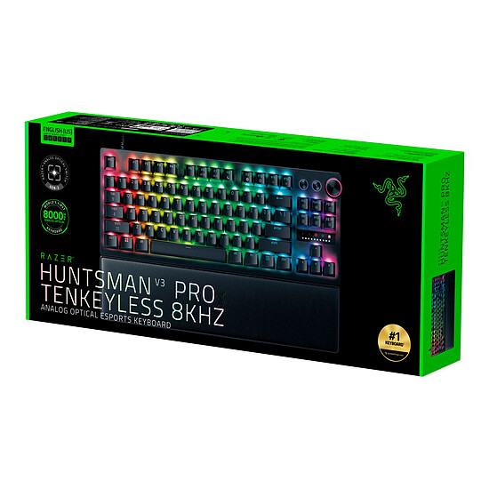 Clavier PC Razer Huntsman v3 Pro TKL 8 kHz - Autre vue