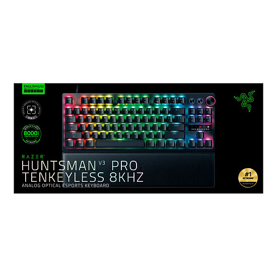 Clavier PC Razer Huntsman v3 Pro TKL 8 kHz - Autre vue
