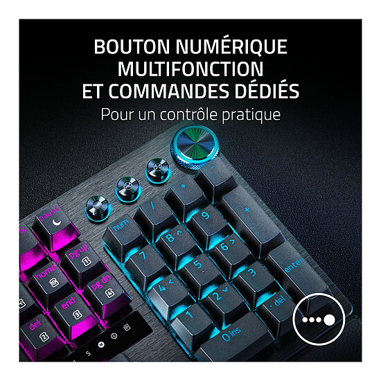 Clavier PC Razer Huntsman v3 Pro 8 kHz - Autre vue