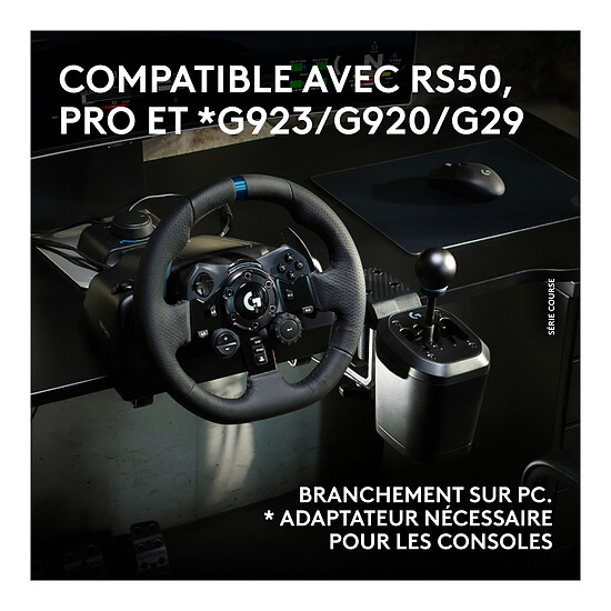 Levier de vitesse Logitech G RS H-Shifter - Autre vue