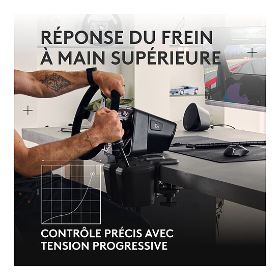 Frein à main Logitech G RS Shifter & Handbrake - Autre vue