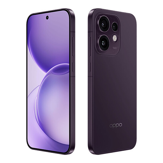 Smartphone OPPO Reno16 5G Noir Violet - 512 Go - 8 Go - Autre vue