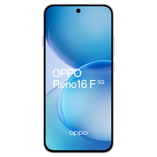 Smartphone OPPO Reno16 F 5G Blanc Pop - 256 Go - 8 Go - Autre vue