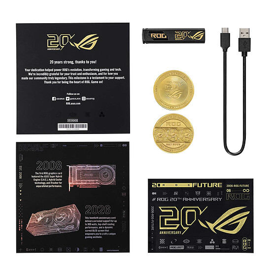 Carte graphique ASUS GeForce ROG Astral GeForce RTX 5090 32GB GDDR7 Edition 20 - Autre vue