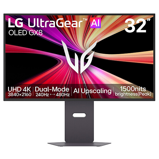 Écran PC LG 31.5" OLED - UltraGear 32GX870B-B - Autre vue