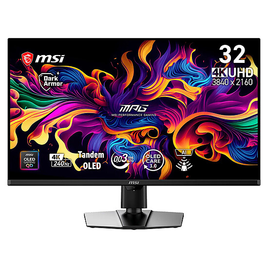 Écran PC MSI  MPG 322UR QD-OLED X24 - Autre vue
